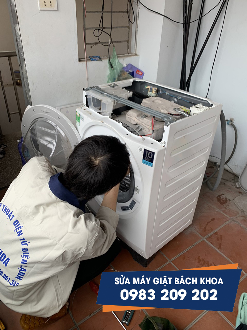 Sửa máy giặt cửa ngang Bách Khoa