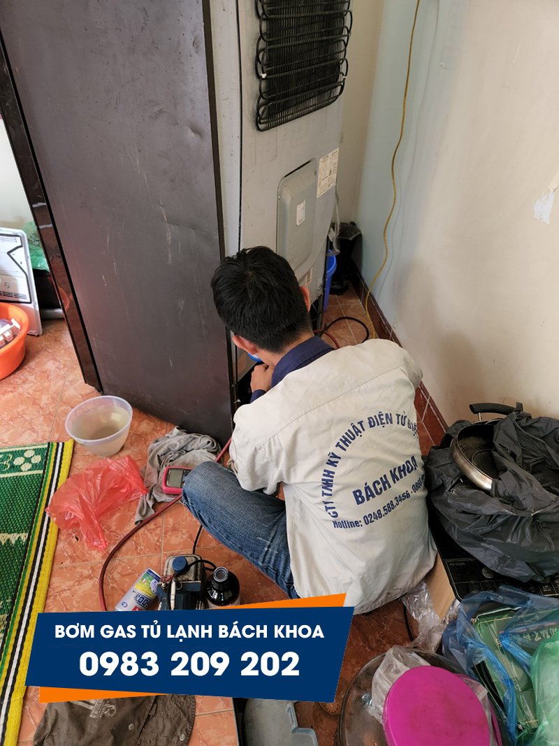 bơm gas tủ lạnh