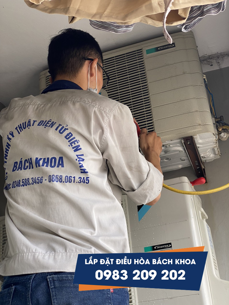 Lắp đặt điều hòa Bách Khoa