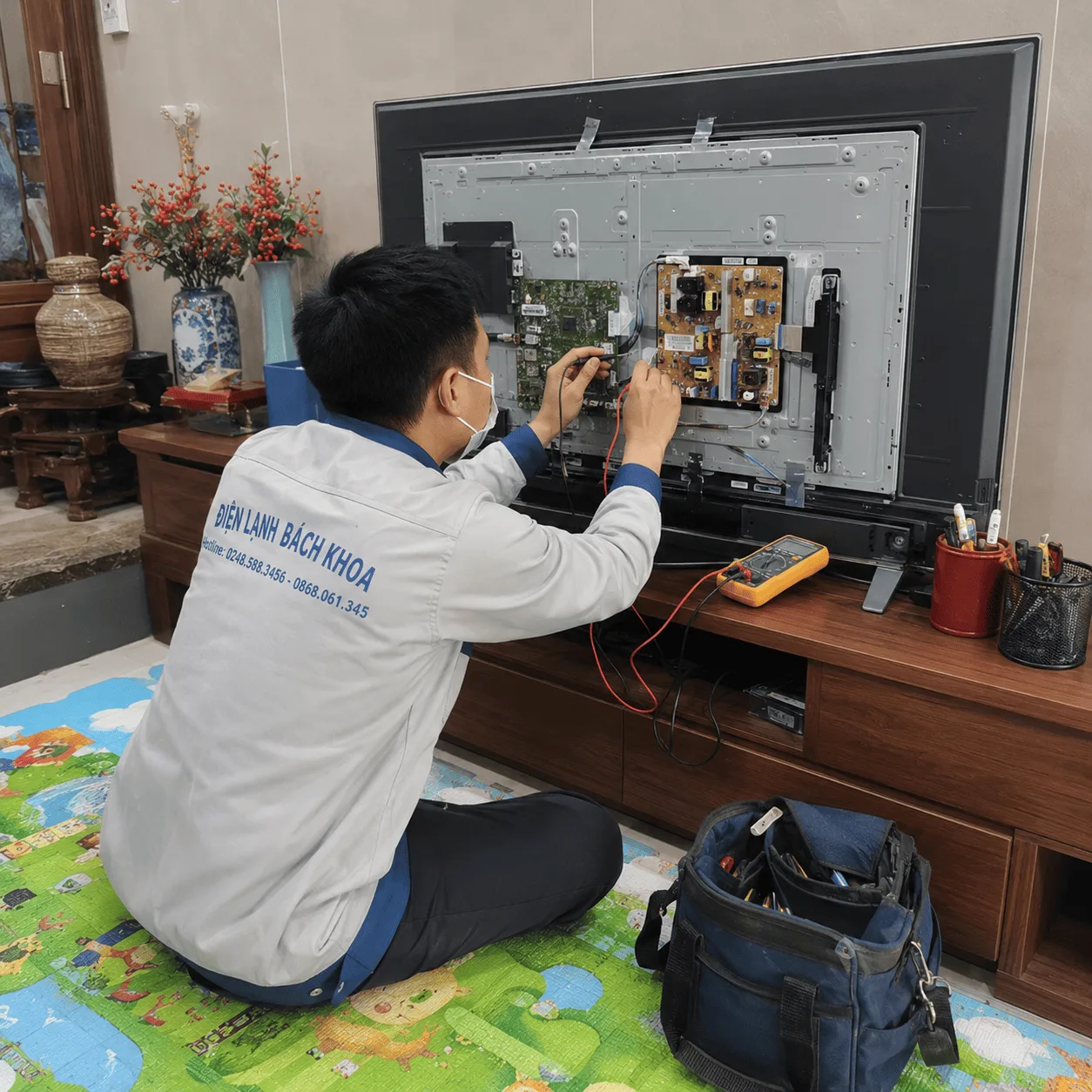 sửa tivi tại đống đa