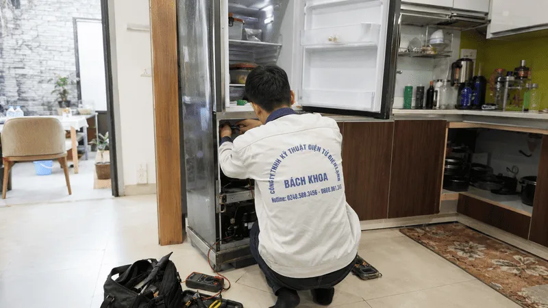 Điện lạnh Bách Khoa nhận sửa tủ lạnh Cầu Giấy cho nhiều sự cố sửa tủ lạnh cầu giấy