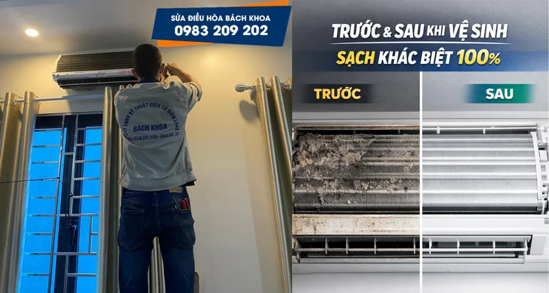 Sửa điều hòa Bách Khoa