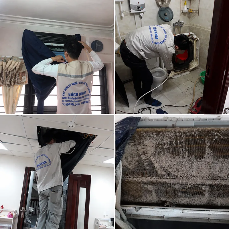 sửa điều hoà bách khoa