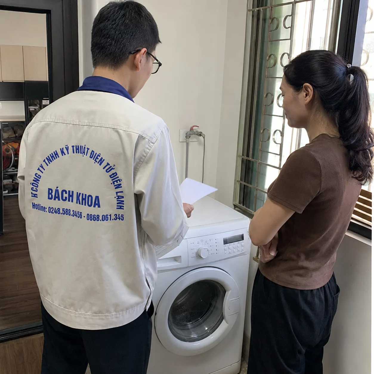 sửa máy giặt tại Hoàng Mai