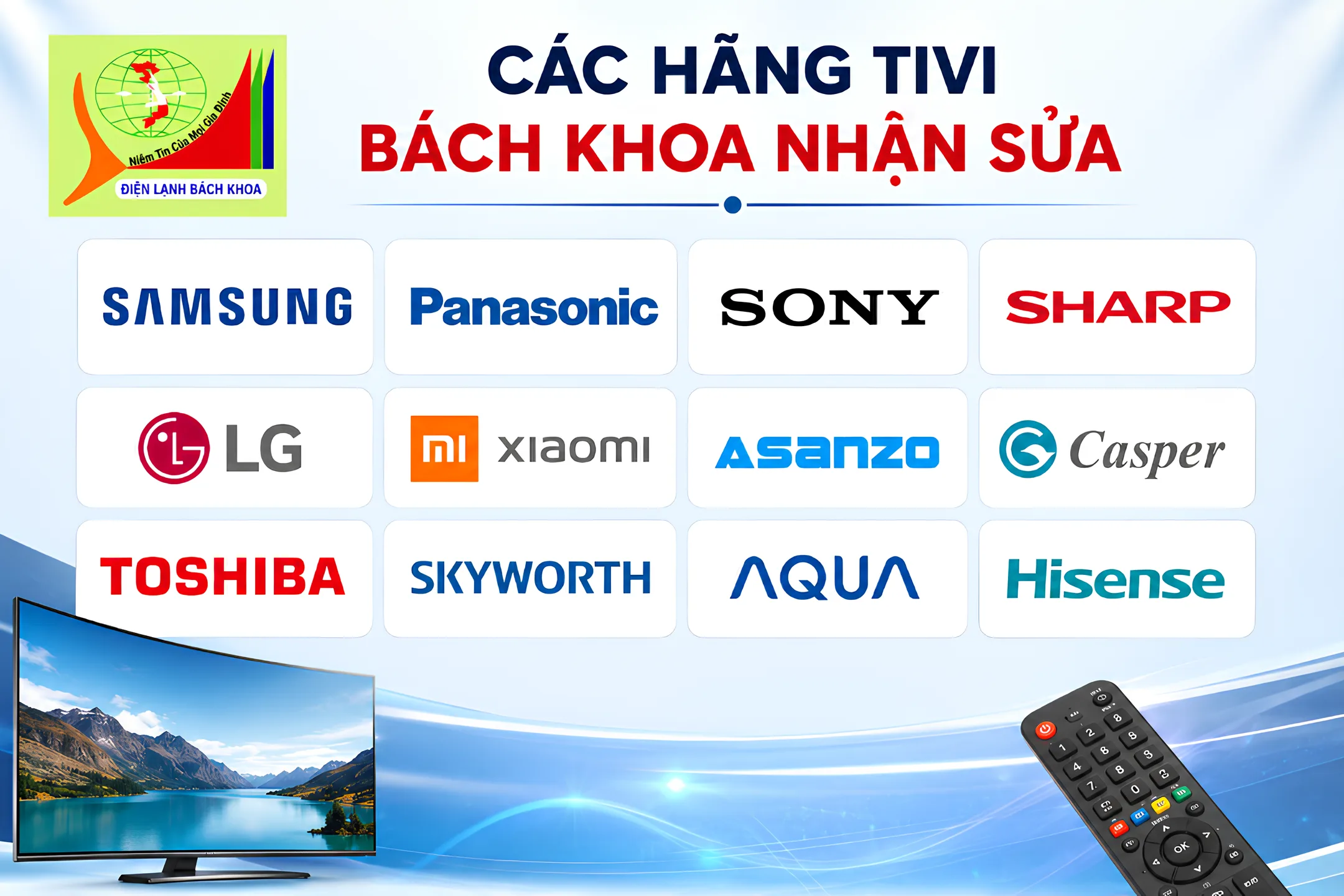 Sửa Tivi Bách Khoa Tại Nhà Hà Nội Uy Tín, Giá Rẻ 24/7 sửa tivi tại nhà hà nội