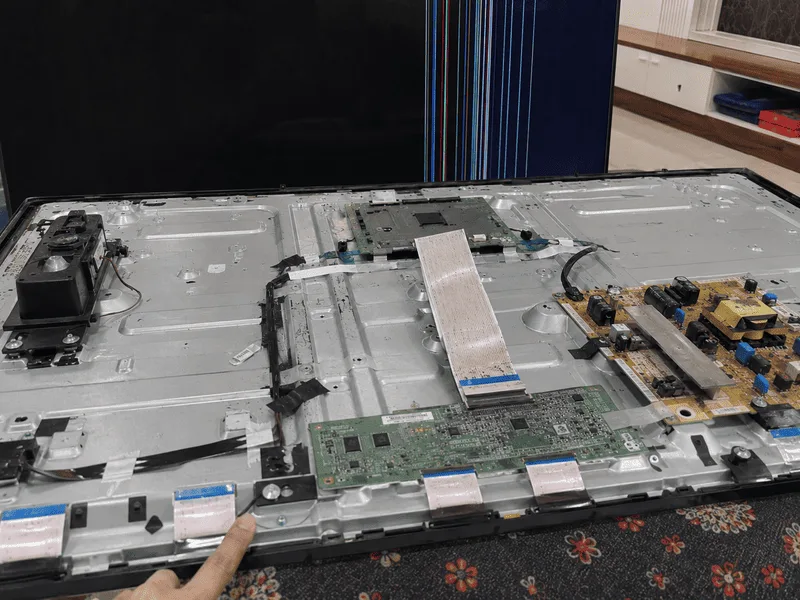 tivi sony không lên màn hình nhưng vẫn có tiếng