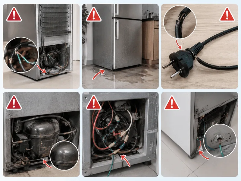 Tủ lạnh bị rò điện: Hướng dẫn cách nhận biết và tự sửa an toàn tủ lạnh rò điện