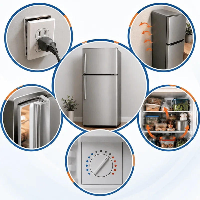 Tại sao tủ lạnh tắt mở liên tục? 10 nguyên nhân và cách sửa tại nhà tủ lạnh tắt mở liên tục