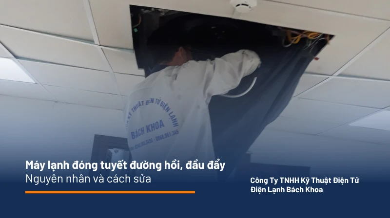 điều hòa đóng tuyết đường hồi