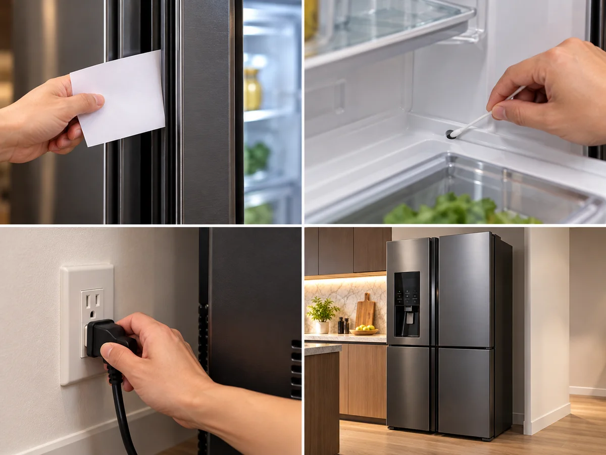 Kiểm tra lỗi đơn giản trước khi sửa mã lỗi tủ lạnh Hitachi
