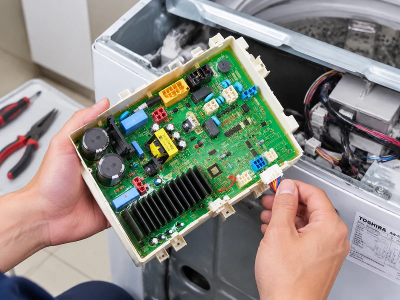 mâm máy giặt toshiba không quay