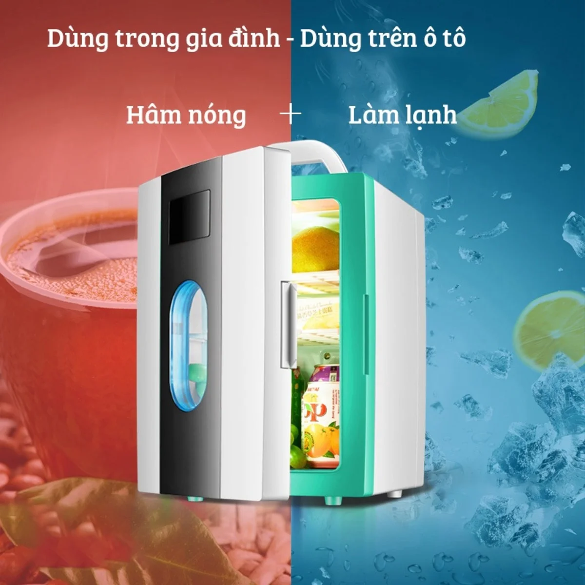 Tủ lạnh mini giá dưới 2 triệu có chế độ nóng lạnh hai chiều