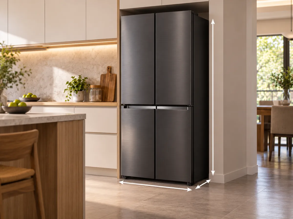 Tủ lạnh 4 cánh kích thước nhỏ gọn Casper RM-430PB rộng 75,2cm