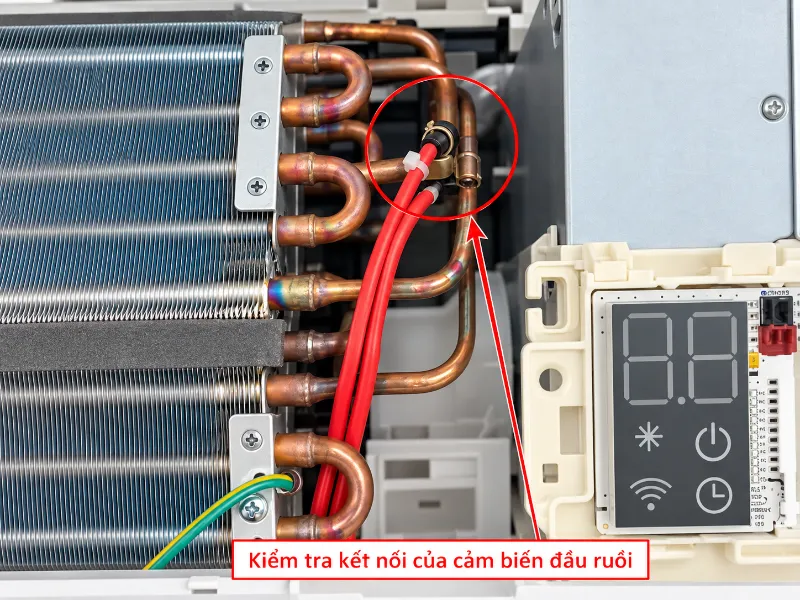 lỗi E1 điều hòa Casper