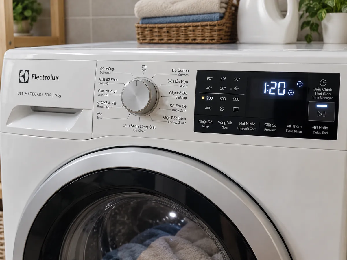 Lỗi E90 máy giặt Electrolux