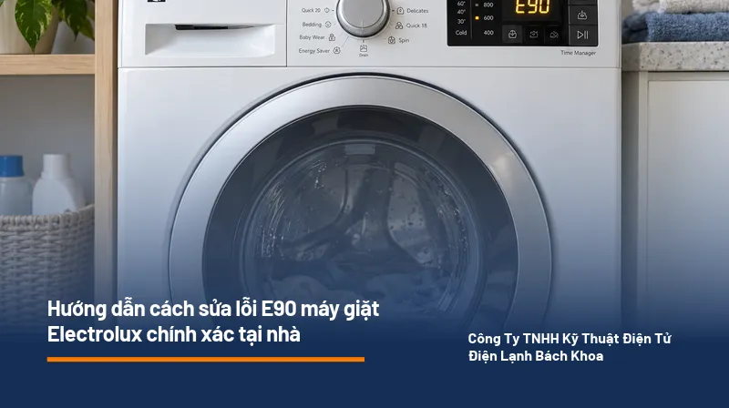 lỗi e90 máy giặt electrolux – nguyên nhân và cách khắc phục tại nhà