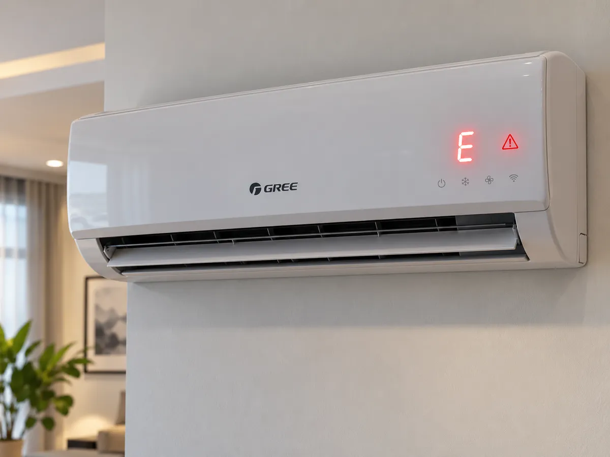 Mã lỗi máy lạnh Gree nhóm E