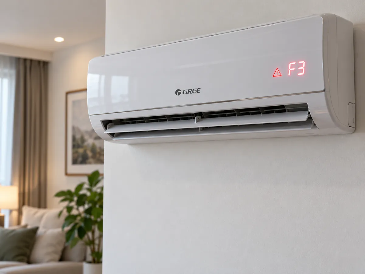 Bảng lỗi điều hòa Gree nhóm F