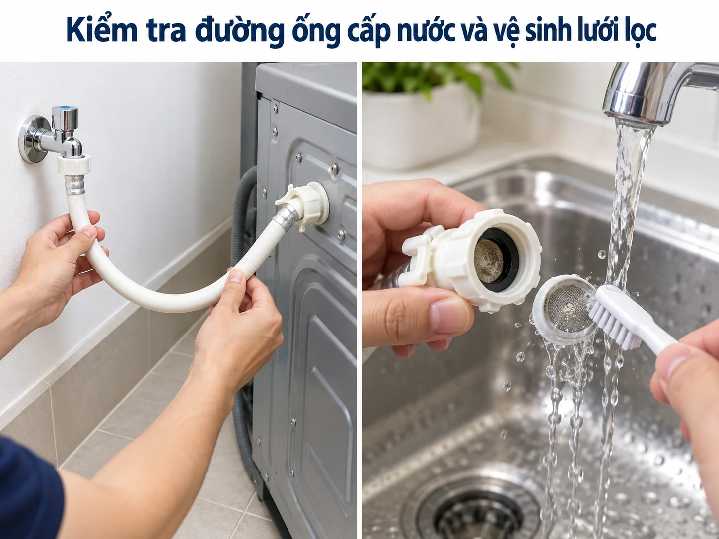 máy giặt Panasonic báo lỗi U14