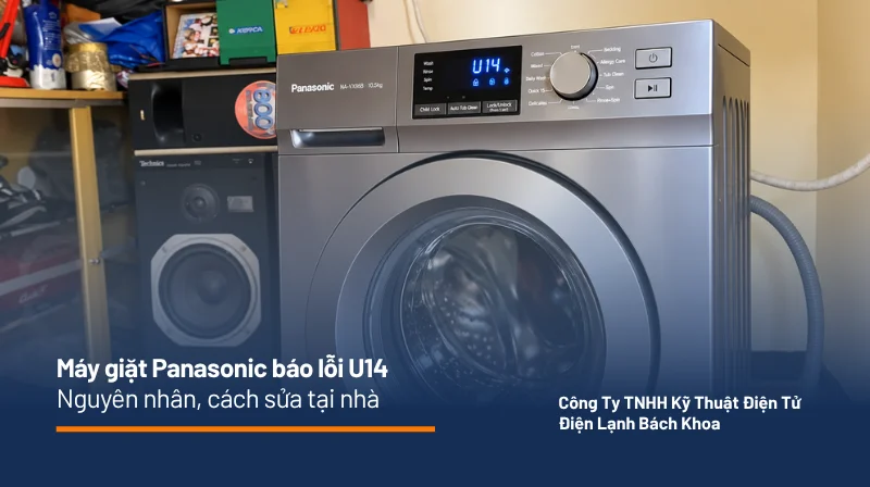 máy giặt Panasonic báo lỗi U14