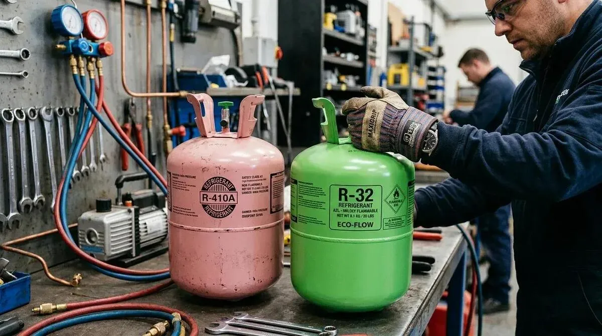 Các loại gas điều hòa R22 R410A R32