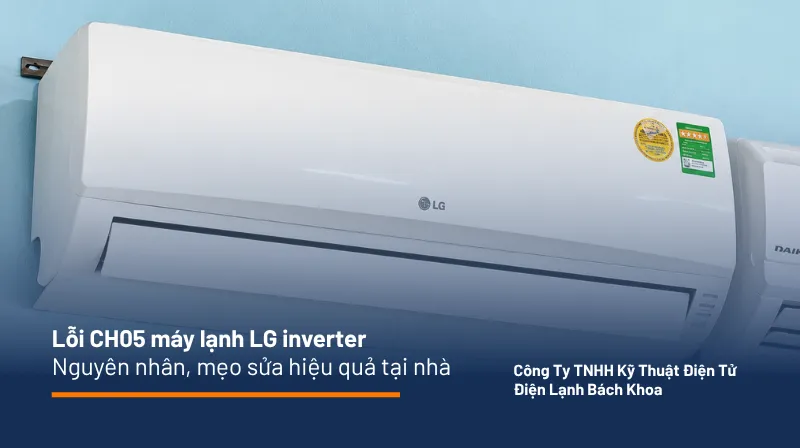 lỗi CH05 máy lạnh LG