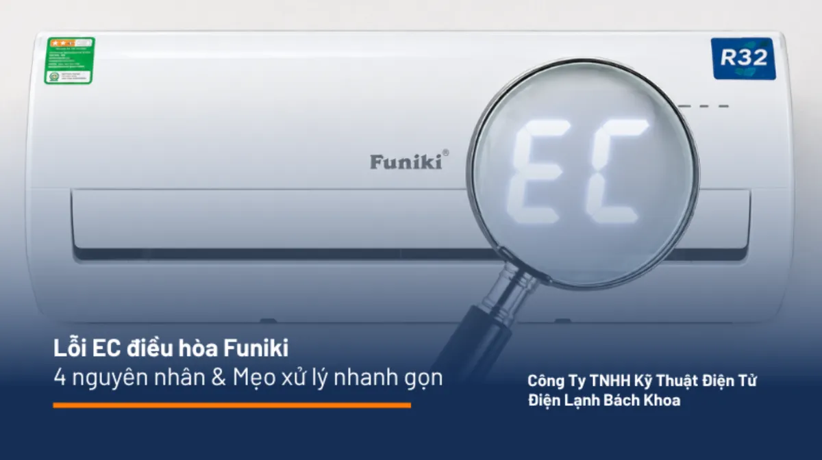 lỗi EC điều hòa Funiki