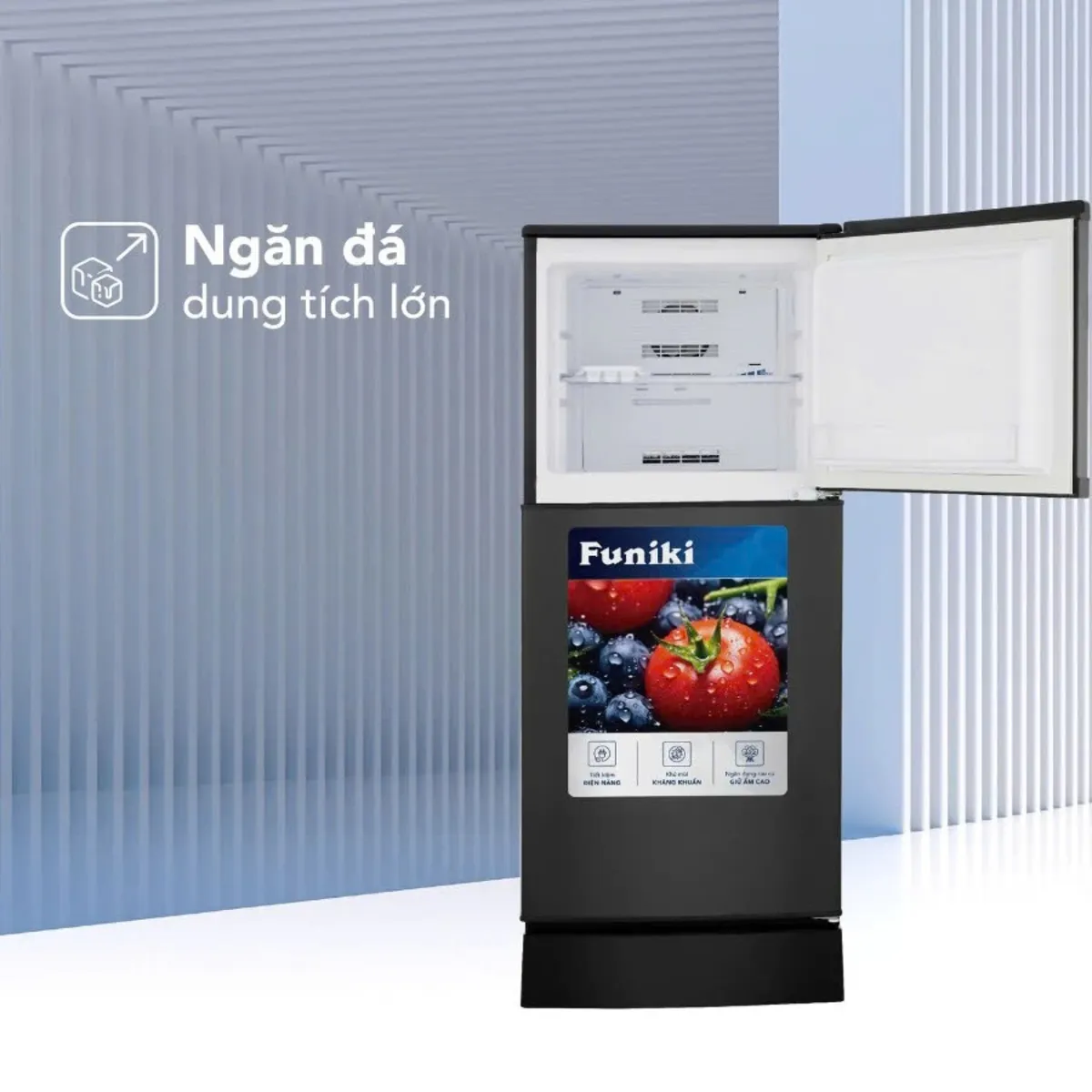 Tủ lạnh mini không đóng tuyết Funiki FR-125CI.1